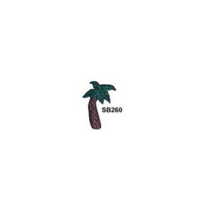 Button - Palm Tree