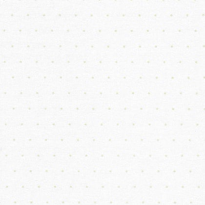 Murano Lugana 32ct. - Mini Dots - Blanc / Vert