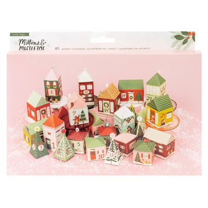 Calendrier de l\'Avent Mittens & Mistletoe