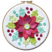 Kit Feutrine Bouquet de Noel - avec tambur