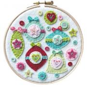 Kit Feutrine Boules de Noel - avec tambur