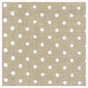 Lin Edinburgh 35 ct - Petit Point Blanc - 48 x 68cm.