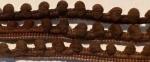 Petrified Wood Bark Mini Pom Pom (1yd)