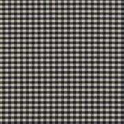 Crawford Gingham (2.5mm): Noir 45x110cm.
