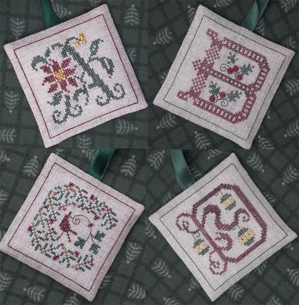 Alphabet Ornaments - ABCD