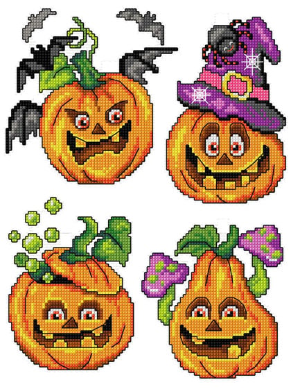 Citrouilles d\'Halloween