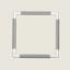 Cadre 20x20 - Gris