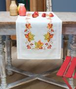 Chemin de table - Feuilles d'automne