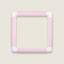 Cadre 20x20 - Rose