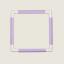 Cadre 20x20 - Lilas