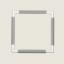Cadre 28x28 - Gris