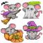 Souris d'Halloween