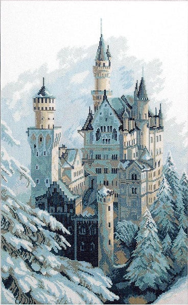 Château en hiver