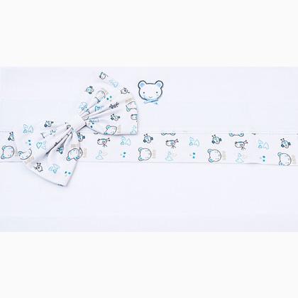 Drap poussette - Baby Bear - Bleu Ciel