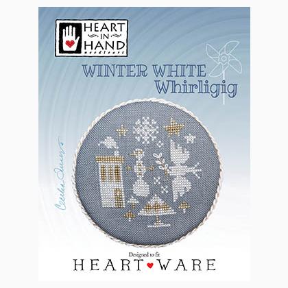 Winter White Whirligig