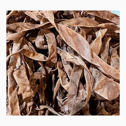 Petrified Wood Bark Crinkle Ribbon (2yds)