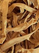 Organic Honey Crinkle Ribbon (2yds)
