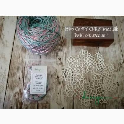 Fil de soie - Candy Christmas
