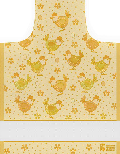 Tablier Piumette - Jaune