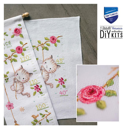 Mètre pour enfants - Chaton effronté