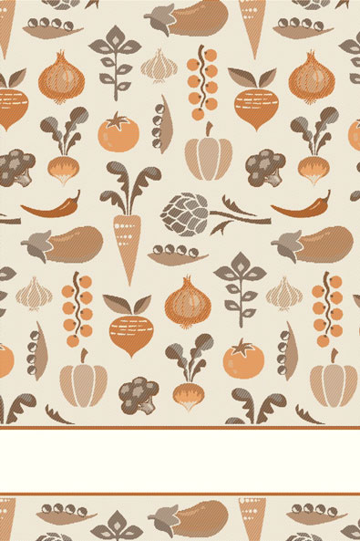 Serviette - Grenny - Orange