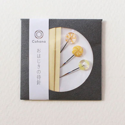 Ohajiki Sewing Pins - Jaune