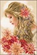 La dame aux dahlias