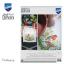Chemin de table - Marguerites & rouge-gorge