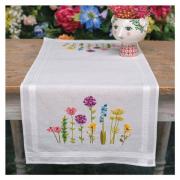 Chemin de table - Fleurs de printemps