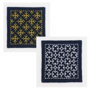 Kit Sashiko Olympus - Blanc et jaune
