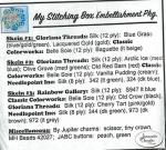 My Stitching Box Emb Pack