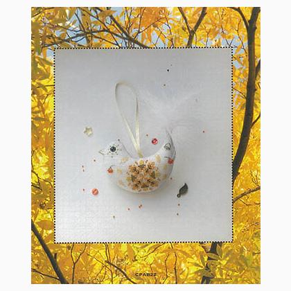 3D Autumn Bird