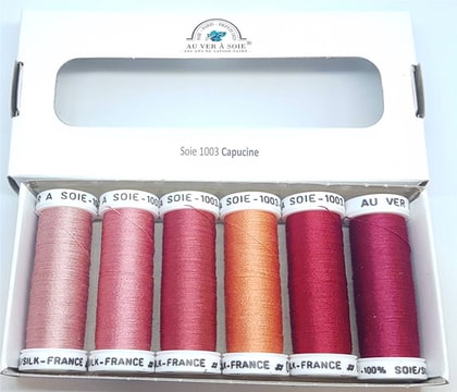Soie 1003 - Pack 6 nuances - Capucine