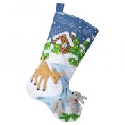 Chaussette Snowy Retreat