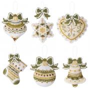 Kit Décorations en feutrine - Holiday Glitz