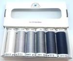 Soie 1003 - Pack 6 nuances - Noir & Blanc