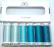 Soie 1003 - Pack 6 nuances - Turquoise