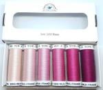 Soie 1003 - Pack 6 nuances - Rose