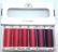 Soie 1003 - Pack 6 nuances - Rouge