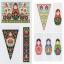 Floral Folk Art in Cross Stitch