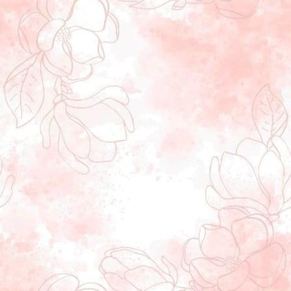 Toile Aïda imprimée à broder 5,5 pts/cm - Magnolia roses 38X46