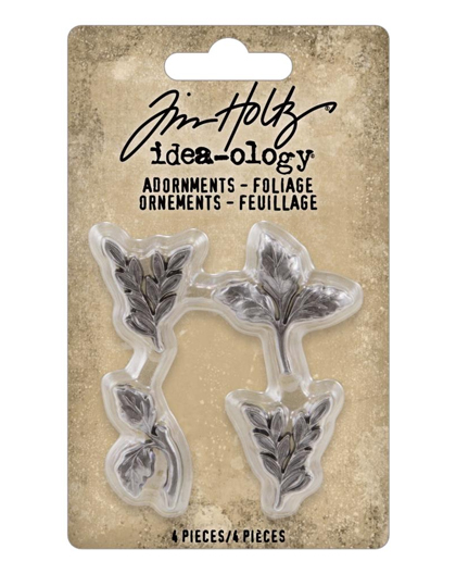 Idea-Ology Ornements en métal - Feuillage
