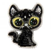 Épingle - Chat noir