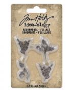 Idea-Ology Ornements en métal - Feuillage