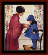 Jesse Willcox Smith - All buttoned Up
