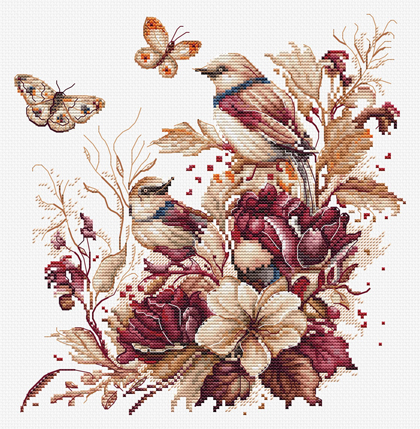 The birds-autumn