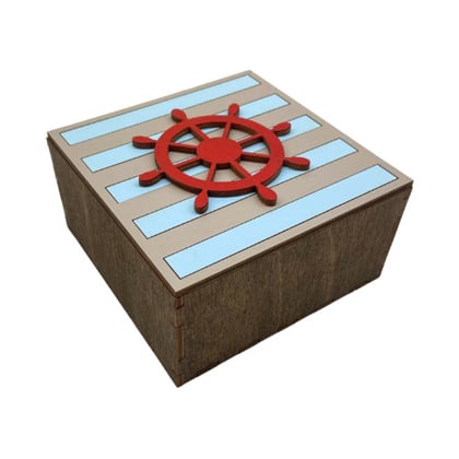 Coffret en bois - Barre
