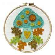 Kit Feutrine - Champignon des bois - avec tambur