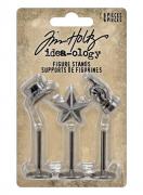 Idea-Ology Ornements en métal - Supports de figurines