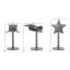 Idea-Ology Ornements en métal - Supports de figurines
